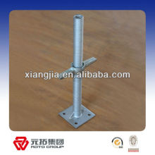24'' Solid screw jacks with base plate for US market